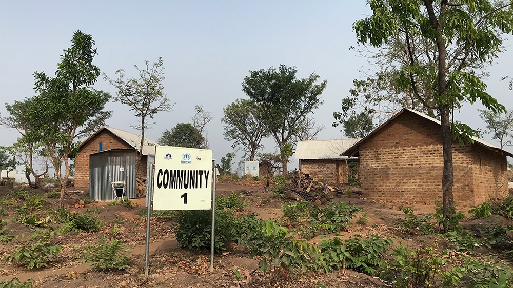 Adagom-3 settlement for Cameroonian refugees was established in late 2019 and it hosts more than 500 refugees [Linus Unah/Al Jazeera]
