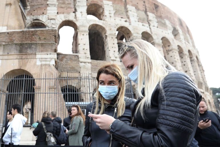 The coronavirus outbreak threatens to plunge both France and Italy