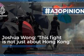 Joshua Wong: ‘This fight is not just about Hong Kong’