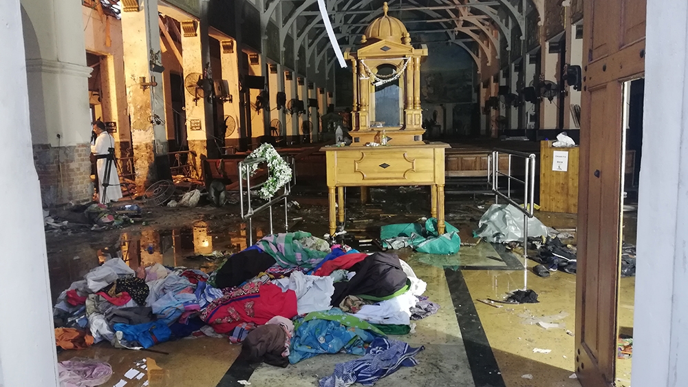 What they left behind (St. Anthony’s Shrine) [Aanya Erinyes/Al Jazeera]