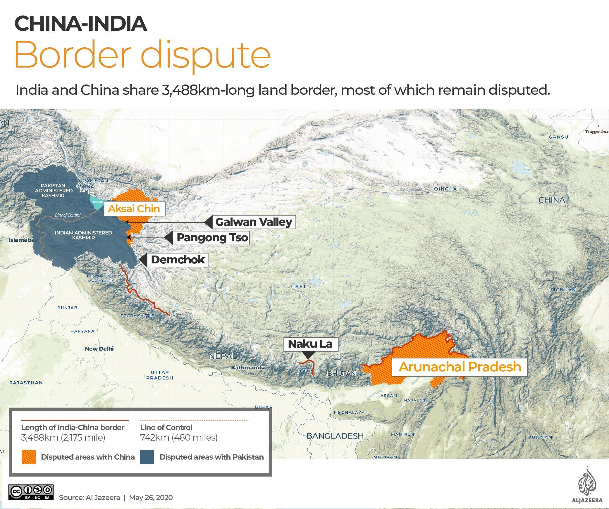 INTERACTIVE: India-China border dispute May 27,2020