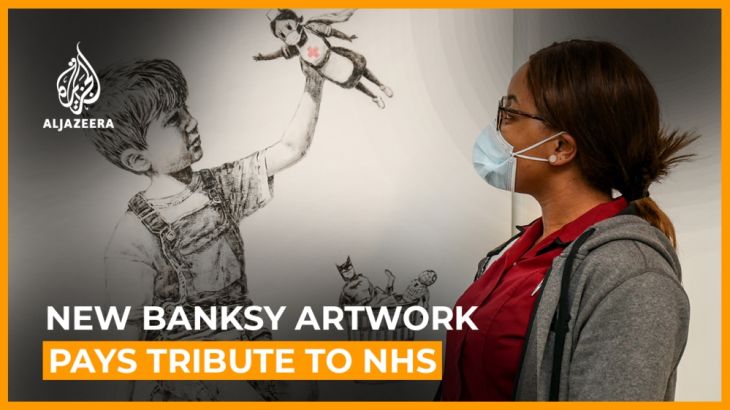 New Banksy artwork pays tribute to NHS