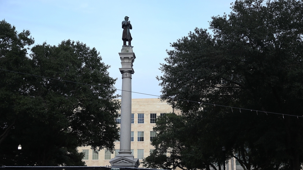 Confedarate monument in Jacksonville,