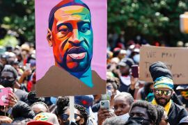 Black Lives Matter - outside image- UN headline