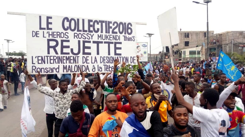 Malonda/protest/DR CONGO