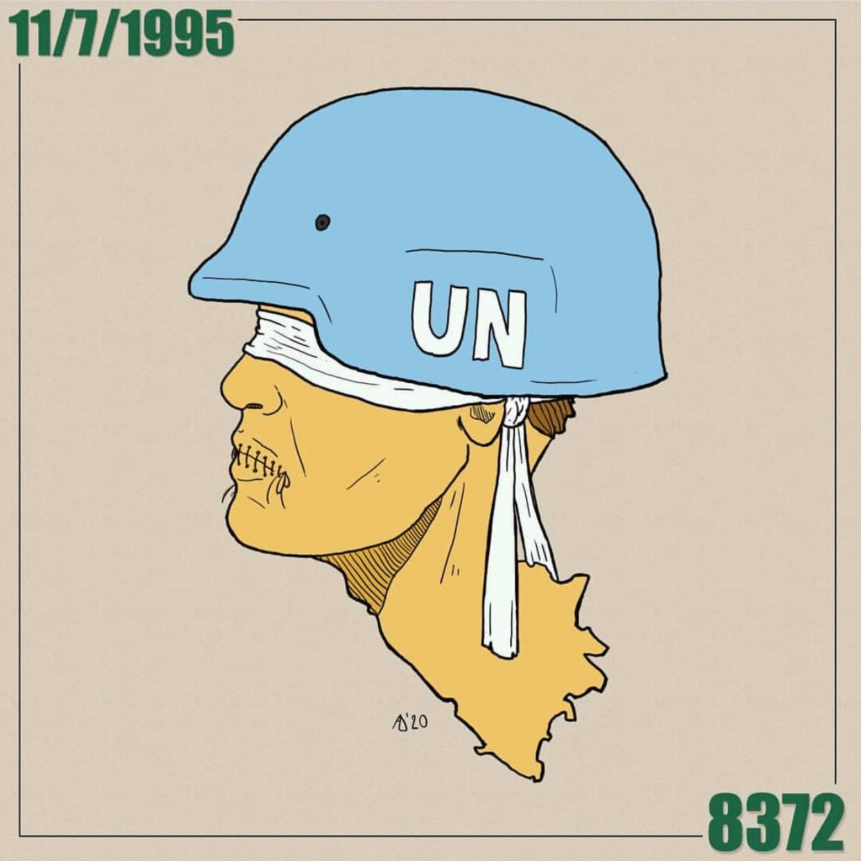 UN Srebrenica. Admir Delic/Al Jazeera