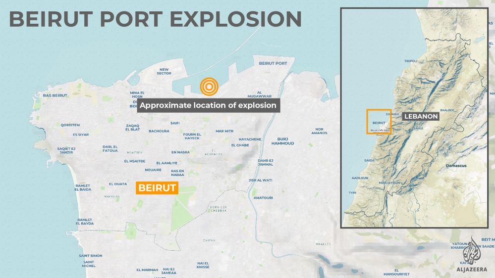 INTERACTIVE: Beirut explosion map