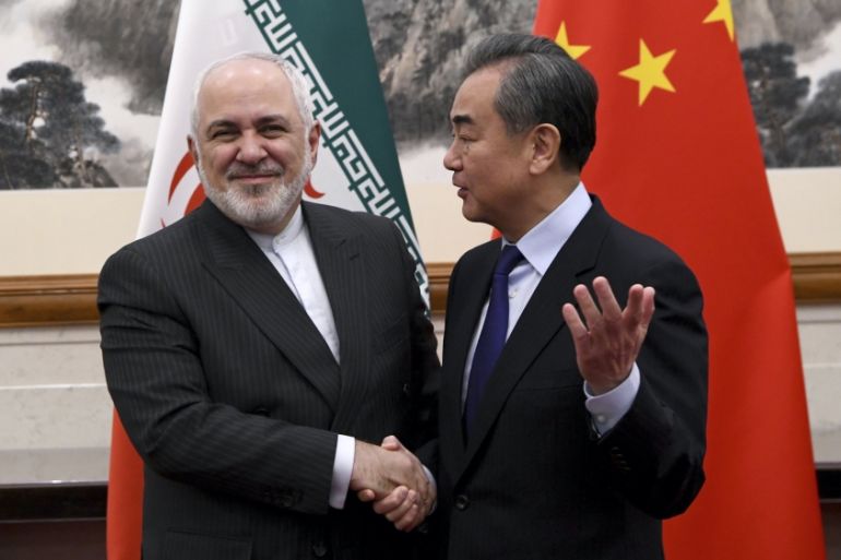 Iran China 2019 FMs meeting in Beijing AP photo