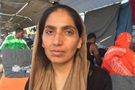 The story of a pregnant refugee who fled Moria
