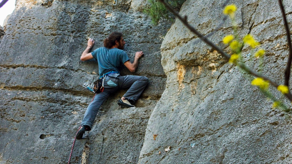 Jad Khoury is among a group of original climbers that put Lebanon on the international climbing map [Al Jazeera]