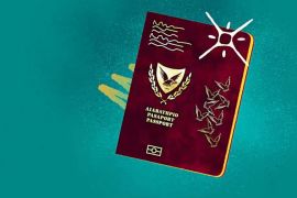 Cyprus strips passports outside