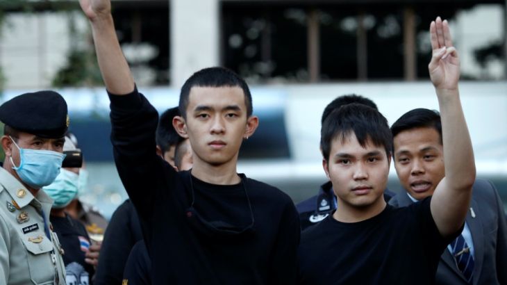 Thailand Protesters Arrested