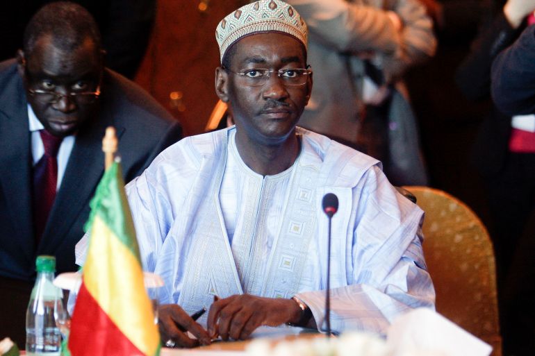 Malian Foreign Minister Moctar Ouane