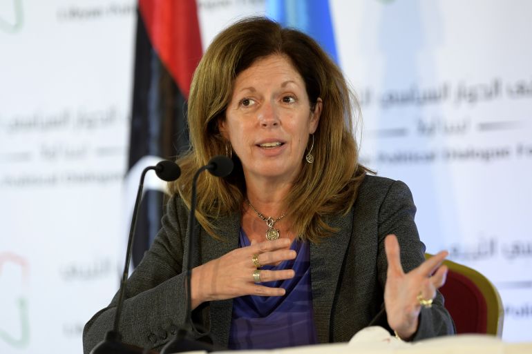 UN acting envoy to Libya Stephanie Williams