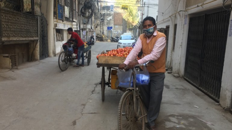 Ishrat Vegetable Seller, New Delhi, India