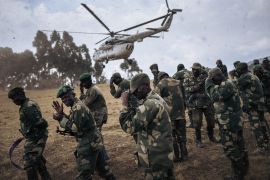UN helicopter DR Congo