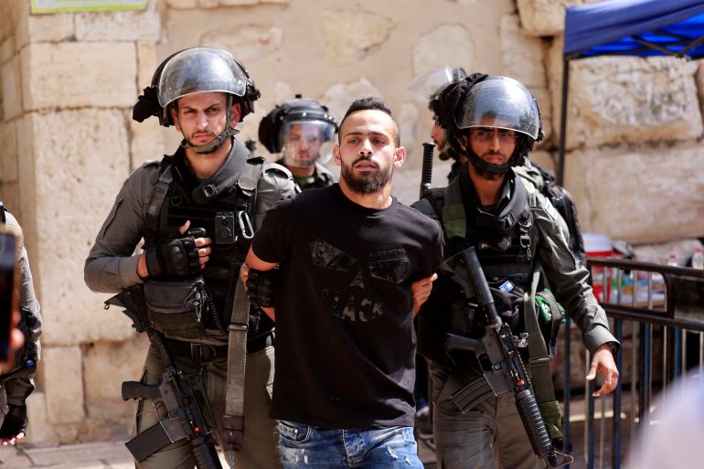 Palestinian man arrested in Jerusalem