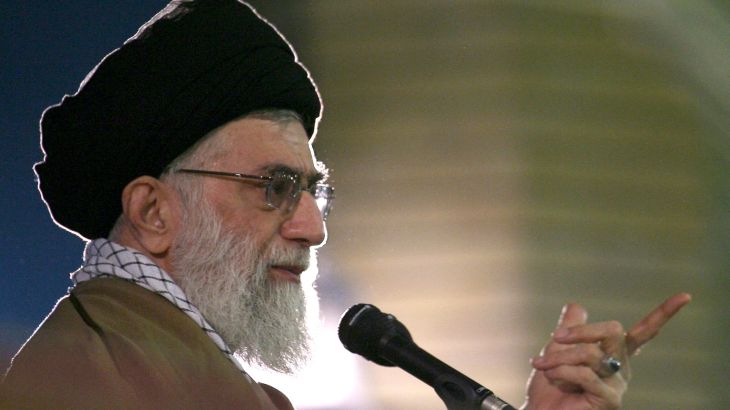 The supreme leader Ali Khamenei emphasised Tehran’s position that it has had no participation in the war, denying Western claims that Iran has supplied armed drones that have been used by Russia in the deadly conflict [File: AP]