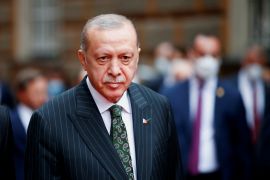 Turkish President Recep Tayyip Erdogan recently announced his country&#39;s plans to become carbon natural by 2053 [Dado Ruvic/Reuters]