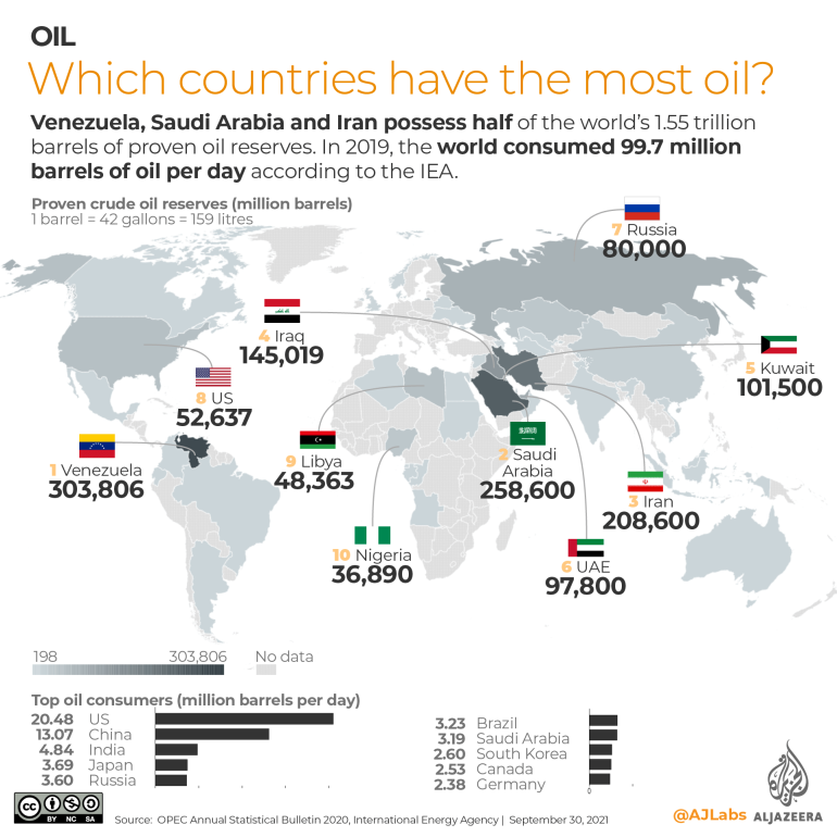 INTERACTIVE- Oil reserves
