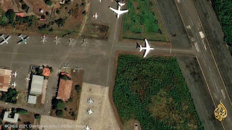 Hermida airbase south of Addis Ababa