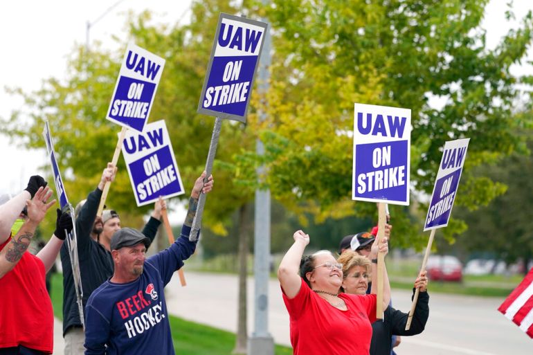 UAW members strike John Deere plant in Iowa