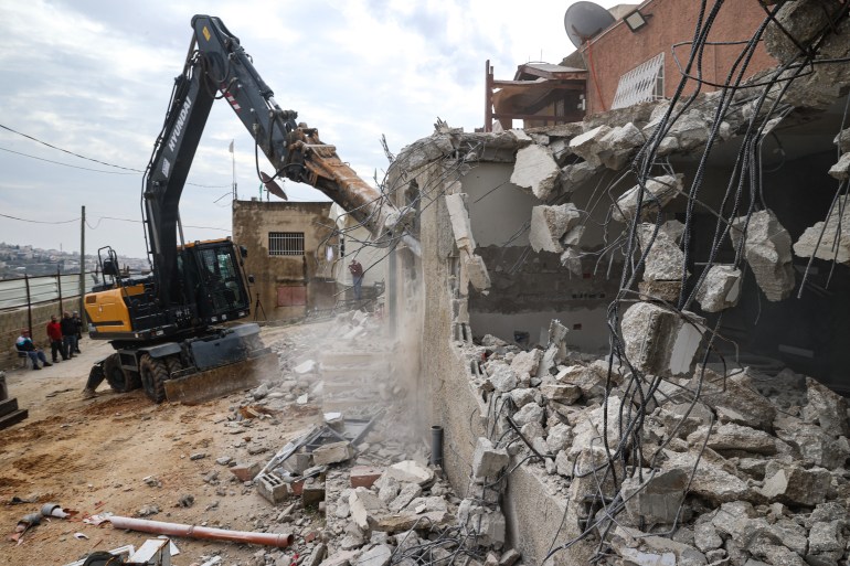 Jabal Mukabber demolition