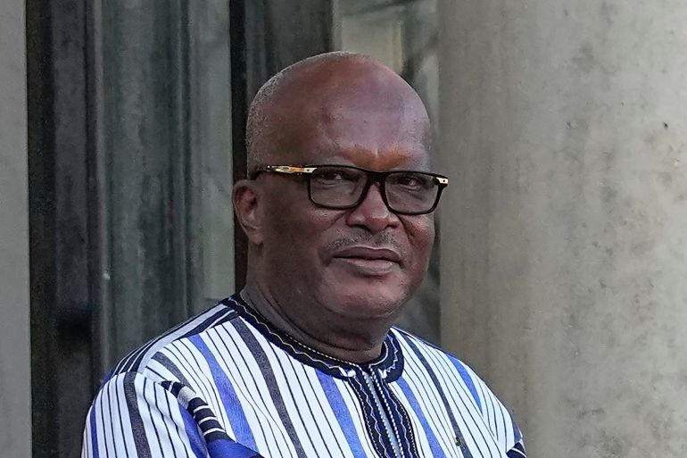 Burkina Faso's former President Roch Marc Christian Kabore