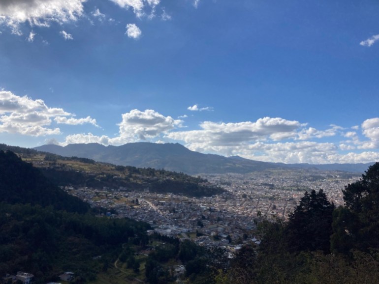 View of Quetzaltenango, Guatemala
