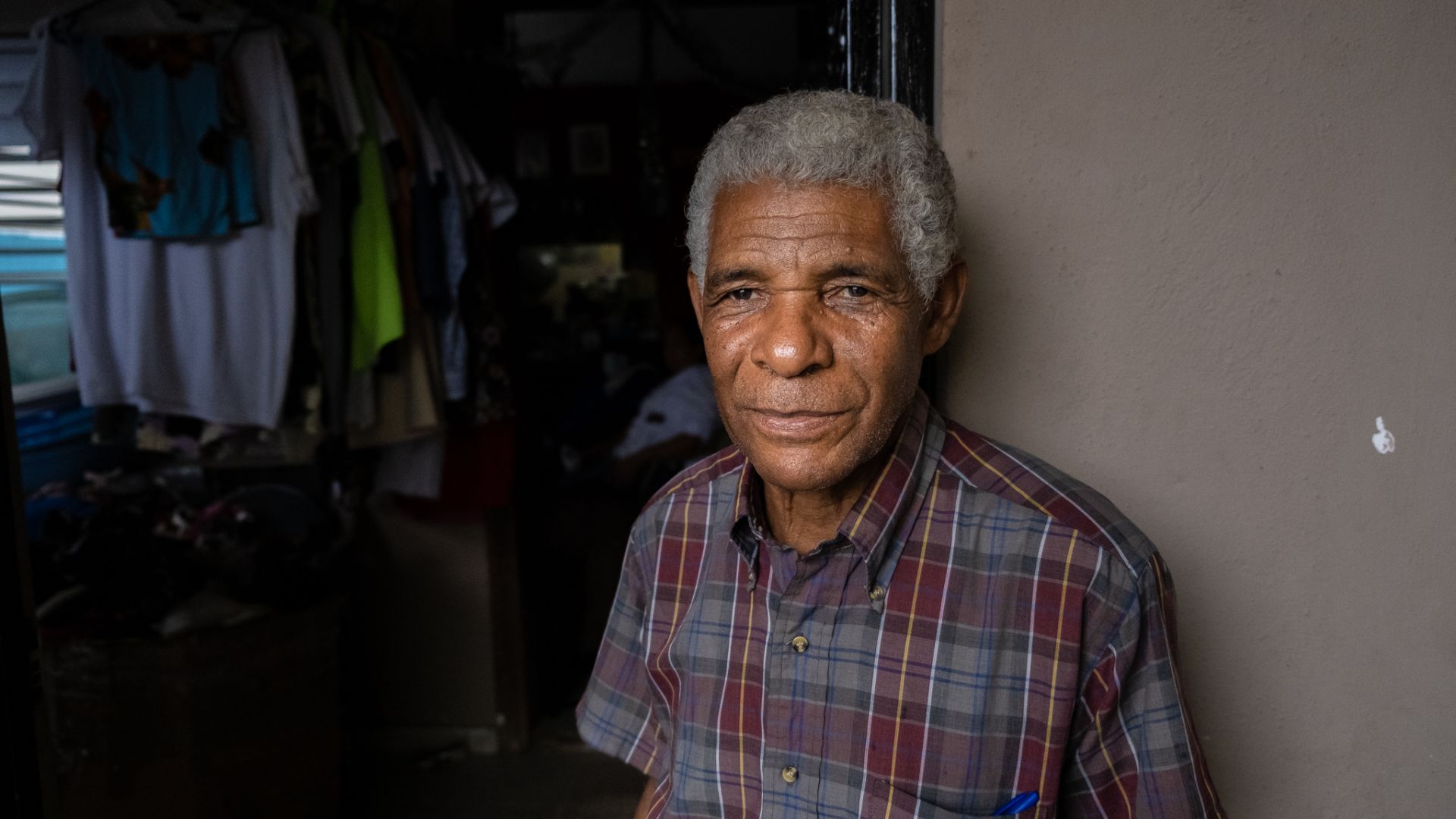 Rafael Antonio Hernandez, 73, is a resident of Paraiso de Dios, Haina