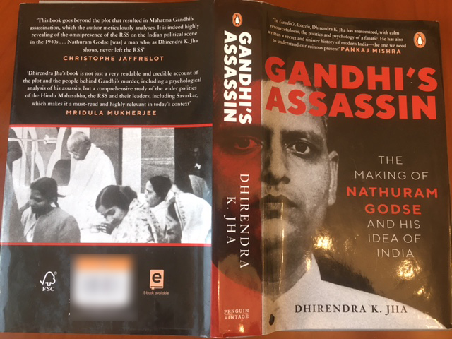 The cover of the book Gandhi’s Assassin: the making of Nathuram Godse and his idea of India