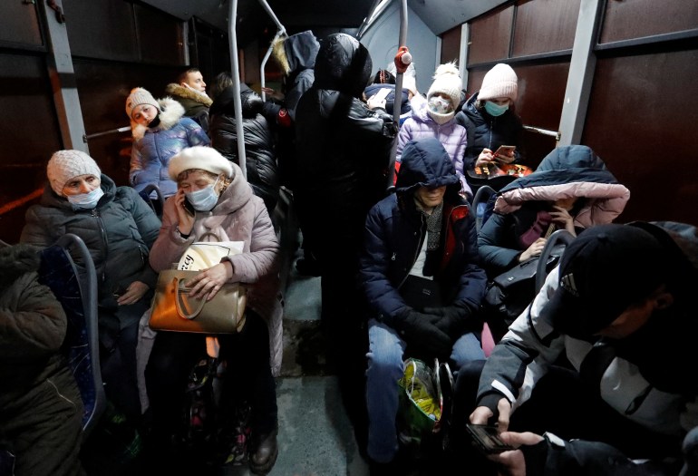 Eastern Ukraine evacuations