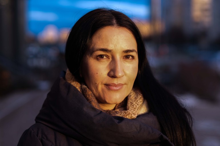 Elvina Seitbullaeva, a Crimean Tatar who lives in Kyiv