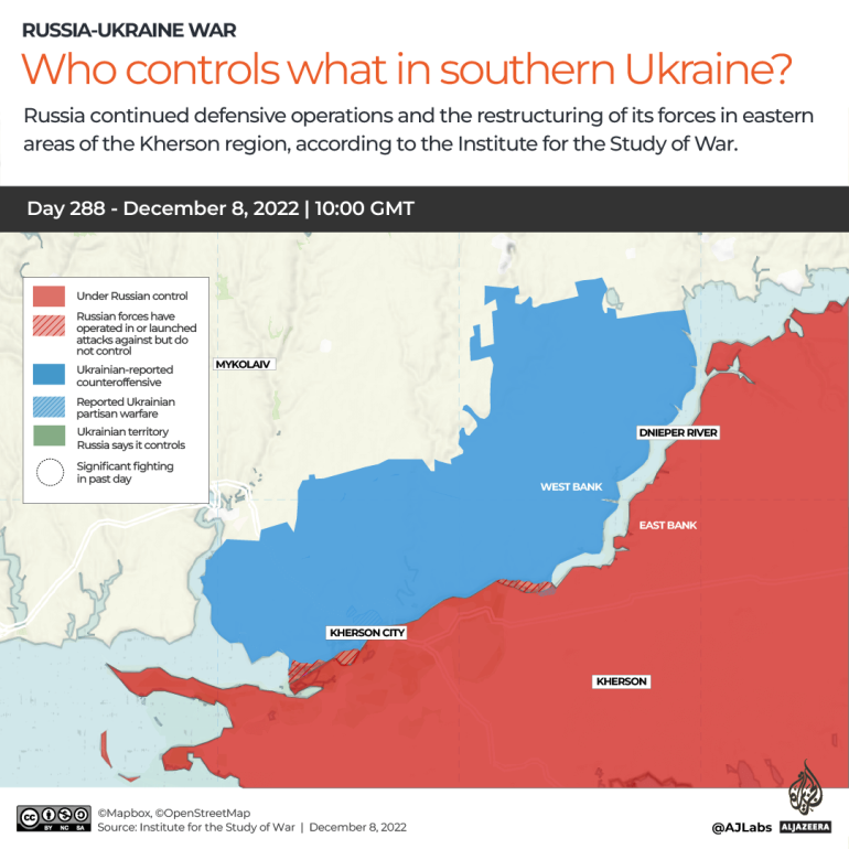 INTERACTIVE-WHO CONTROLS WHAT IN SOUTHERN KHERSON 288