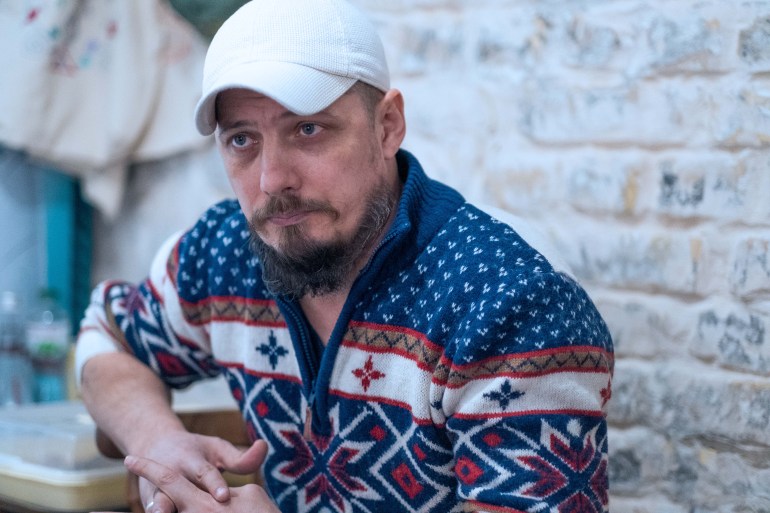 Marlen Kataky, a 44-year-old Crimean Tatar. [Nils Adler/Al Jazeera]