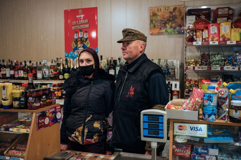 Victor, a patriotic Ukrainian convenience store owner, and his daughter live and work in an area with predominantly pro-Russian support