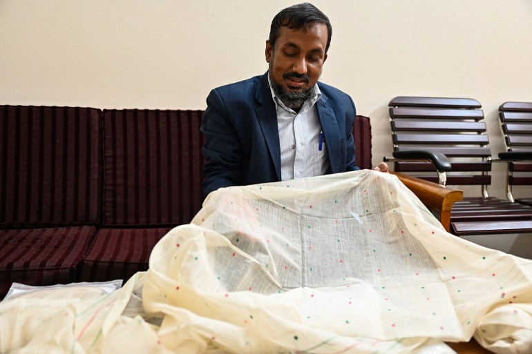 A senior government official helping shepherd the Dhaka muslin revival project