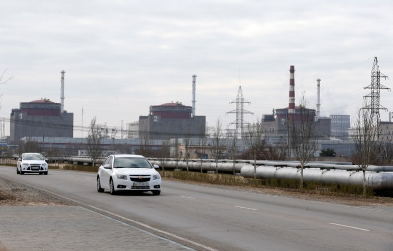 The Zaporizhzhya nuclear power plant is pictured in the town of Enerhodar April 9, 2013.