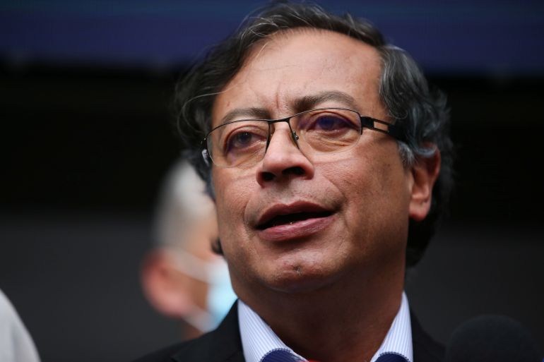 Gustavo Petro, presidential candidate for the Colombia Humana party