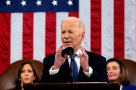 U.S. President Joe Biden delivers the State of the Union address to a joint session of Congress at the U.S. Capitol in
