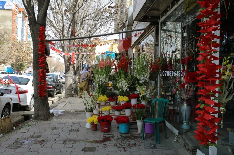 Shoaib is the owner of Hamisha Bahar, a flower shop in Pol-e Sorkh in Kabul