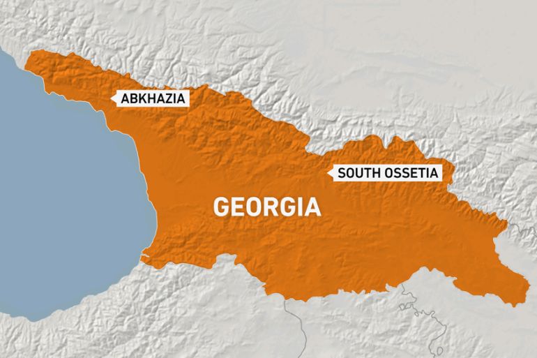 Map Georgia