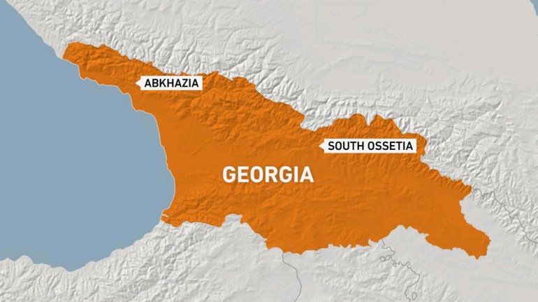 Map Georgia 