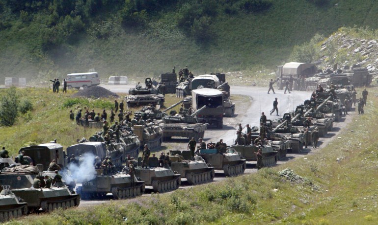Russian armoured vehicles in 2008