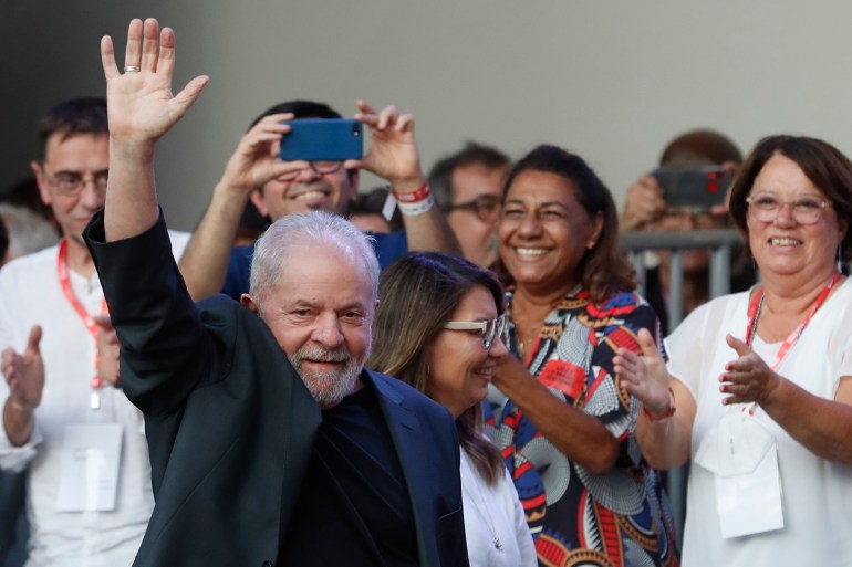 Brazil's Former President Luiz Inacio Lula da Silva