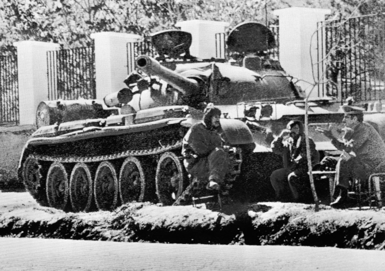Afghanistan Soviet tank