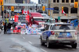 Freedom Convoy in Ottawa, Canada