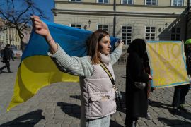 Ukraine-flag-rally