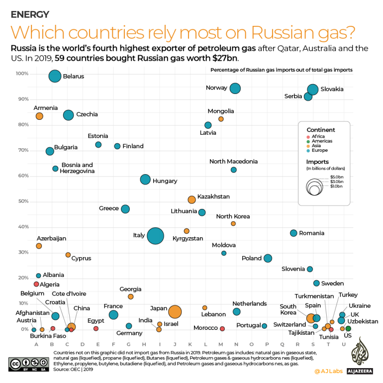 INTERACTIVE - Russian gas reliance