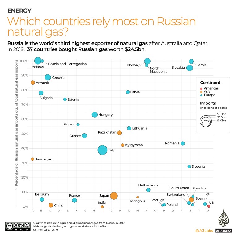 INTERACTIVE - Russian gas imports in 2019